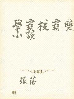 学霸校霸双男主小说