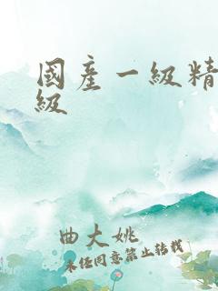 国产一级精品三级