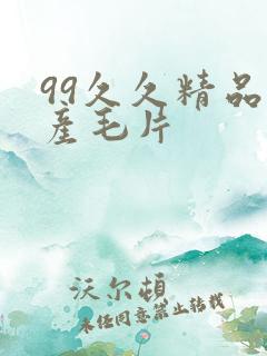 99久久精品国产毛片