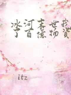 冰河末世我囤积了百亿物资吧
