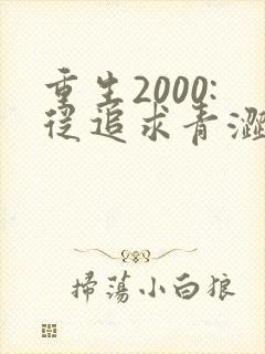 重生2000:从追求青涩校花同桌开始 第25章
