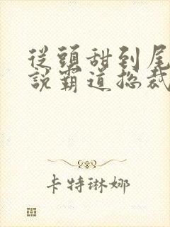 从头甜到尾的小说霸道总裁