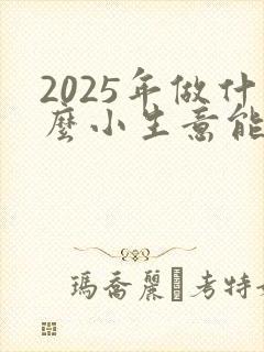 2025年做什么小生意能赚钱