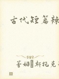 古代短篇辣文