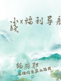 小x福利导航在线