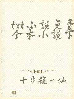 txt小说免费全本小说下载阅读器