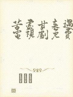 苦尽甘来遇见你电视剧免费观看全集在线播放