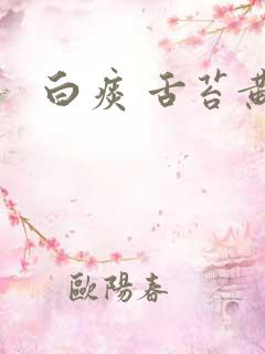 白痰 舌苔黄