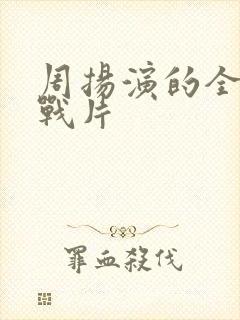 周扬演的全部谍战片