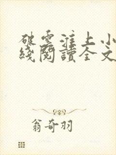 破云淮上小说在线阅读全文免费