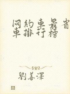 网约车最省油的车排行榜