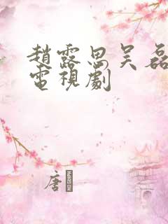 赵露思吴磊演的电视剧