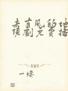 去有风的地方电视剧免费播放观看