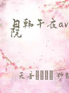 日韩午夜av影院