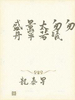 盛景太匆匆沈砚舟宁若曦
