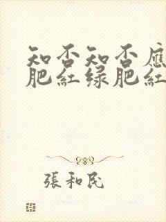 知否知否应是绿肥红绿肥红瘦