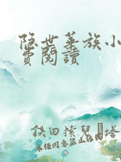 隐世华族小说免费阅读