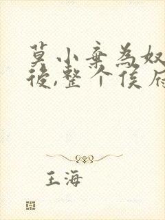 莫小弃为奴三年后,整个侯府跪求我原谅