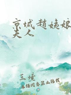 京城赵姨娘和李夫人