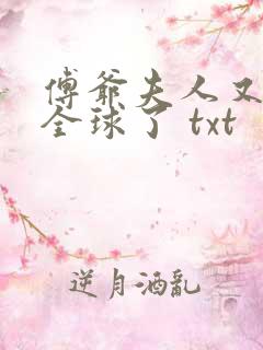 傅爷夫人又惊艳全球了 txt