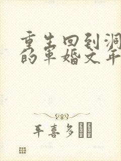 重生回到洞房夜的军婚文年代文
