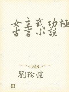 女主武功极高的古言小说