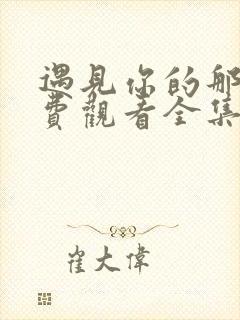 遇见你的那天免费观看全集完整版