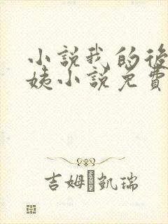 小说我的后妈小姨小说免费阅读