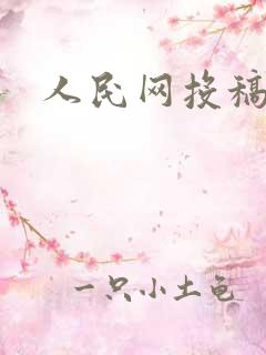 人民网投稿网站