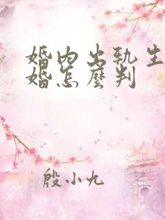婚内出轨生子离婚怎么判