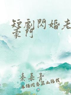 短剧闪婚老伴是豪门