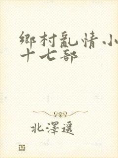 乡村乱情小说第十七部