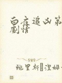 白夜追凶第二季剧情