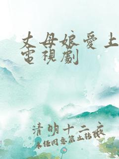 丈母娘爱上女婿电视剧