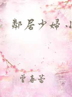 邻居少妇 小说