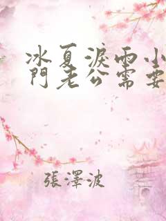 冰夏泪雨小说豪门老公需要继承人