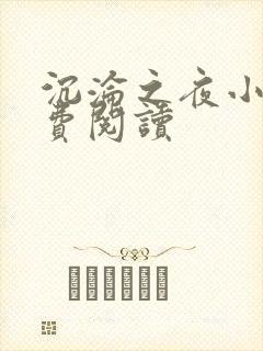 沉沦之夜小说免费阅读