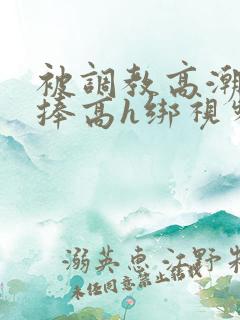 被调教高潮震动捧高h绑视频