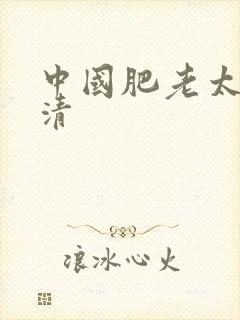 中国肥老太婆高清