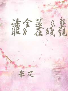 潘金莲《龚玥菲版》在线观看