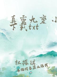 真灵九变 小说下载txt