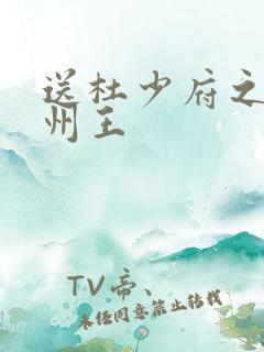 送杜少府之任蜀州王