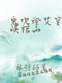 鬼吹灯艾宝良巫峡棺山