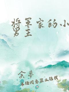 将军家的小娘子男主