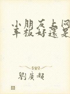 小朋友上网课用平板好还是电脑好