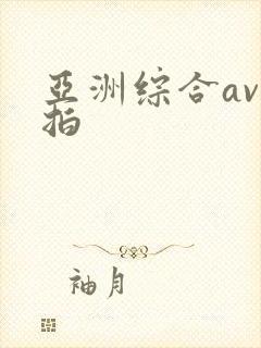 亚洲综合av自拍