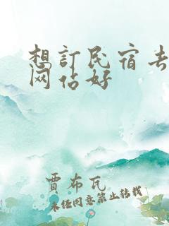 想订民宿去哪个网站好