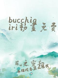 bucchigiri动画免费观看
