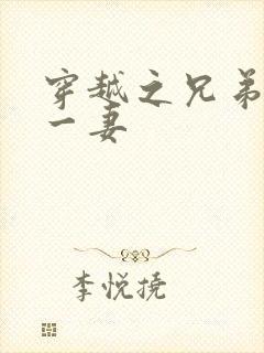 穿越之兄弟共娶一妻