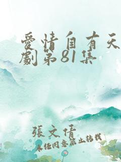 爱情自有天意短剧第81集
